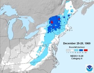 1969 Christmas Snowstorm - National Weather Service