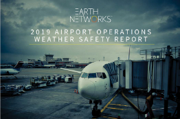 2019 Airport Operations Weather Safety Report Cover Image - Earth Networks