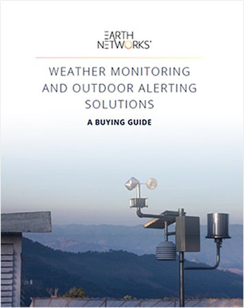 Screenshot of the Weather Monitoring and Outdoor alerting Solutions Buying Guide