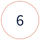 a dark blue "6" in a red circle