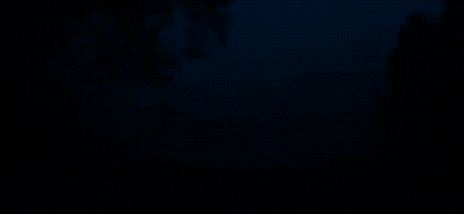 lightning animation showing a thunderstorm