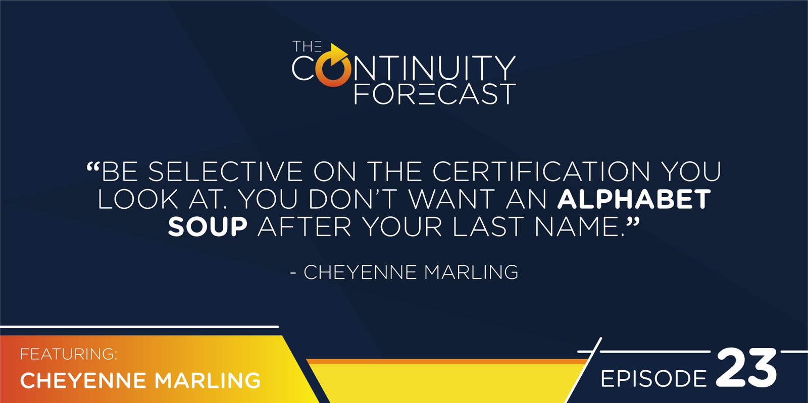 Be selective on the certification you look at. You don't want an alphabet soup after your last name.