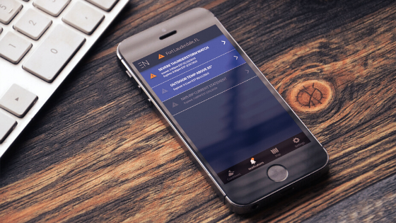 mobile weather application for business, Sferic Connect