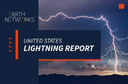 2019 U.S. Lightning Report Cover Image - Earth Networks