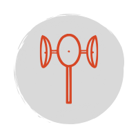 Anemometer wind speed icon
