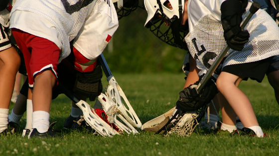 lacrosse student athletes playing the sport