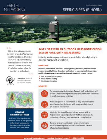 2020 Sferic Siren ehorn datasheet