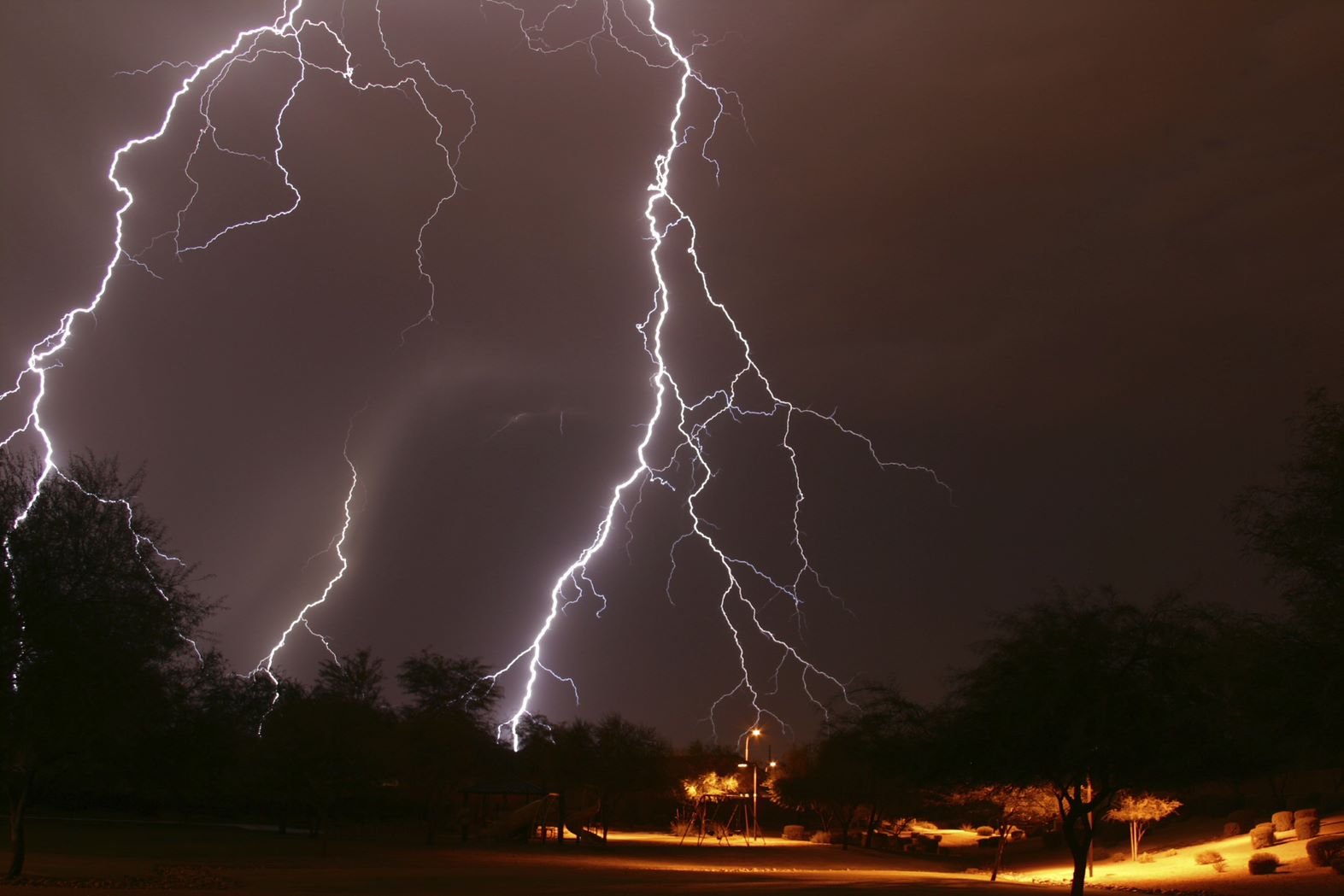 Lightning at Night