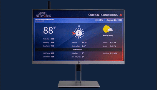 Real-Time HD Weather Display